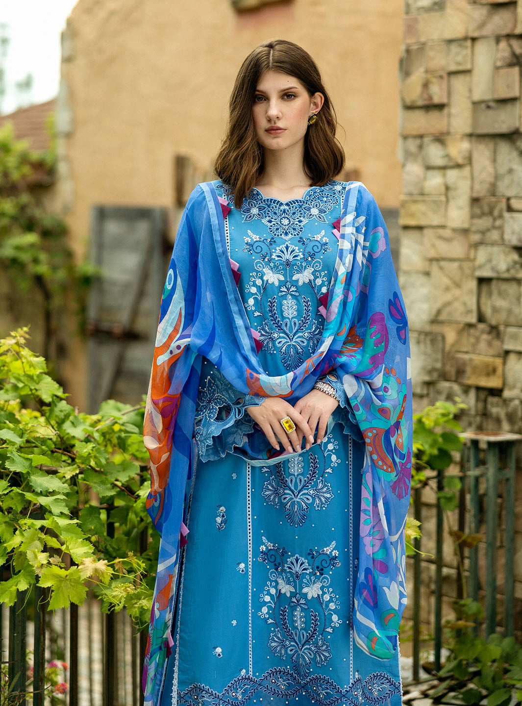 Roheenaz | Flanerie Lawn 25 | Noemi-6B - Official Roheenaz stockist in UK - Sakeena London