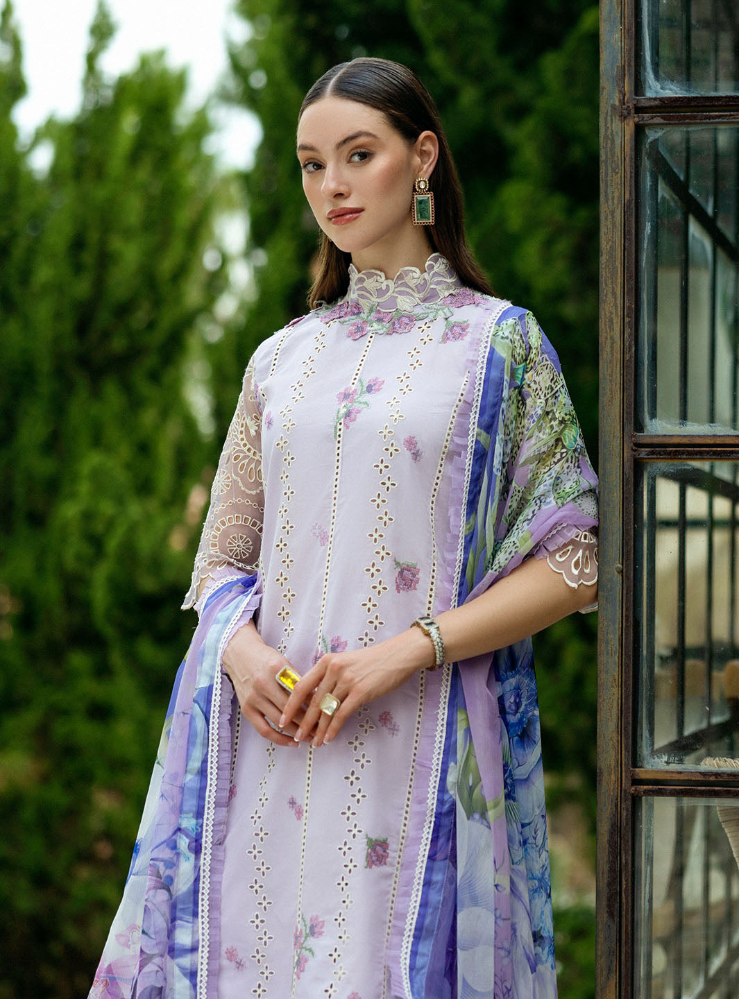 Roheenaz | Flanerie Lawn 25 | Elisa-7B - Official Roheenaz stockist in UK - Sakeena London
