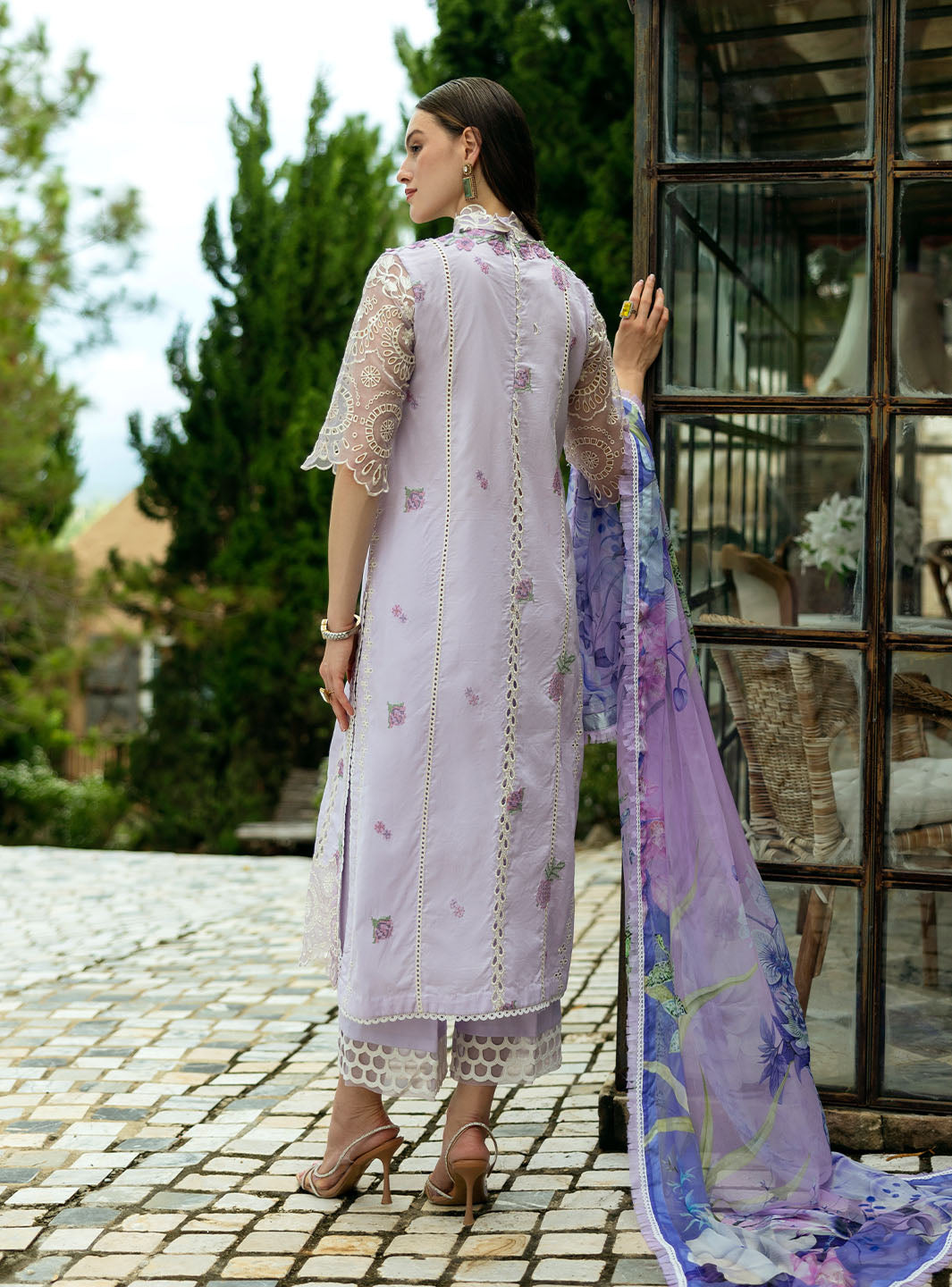 Roheenaz | Flanerie Lawn 25 | Elisa-7B - Official Roheenaz stockist in UK - Sakeena London