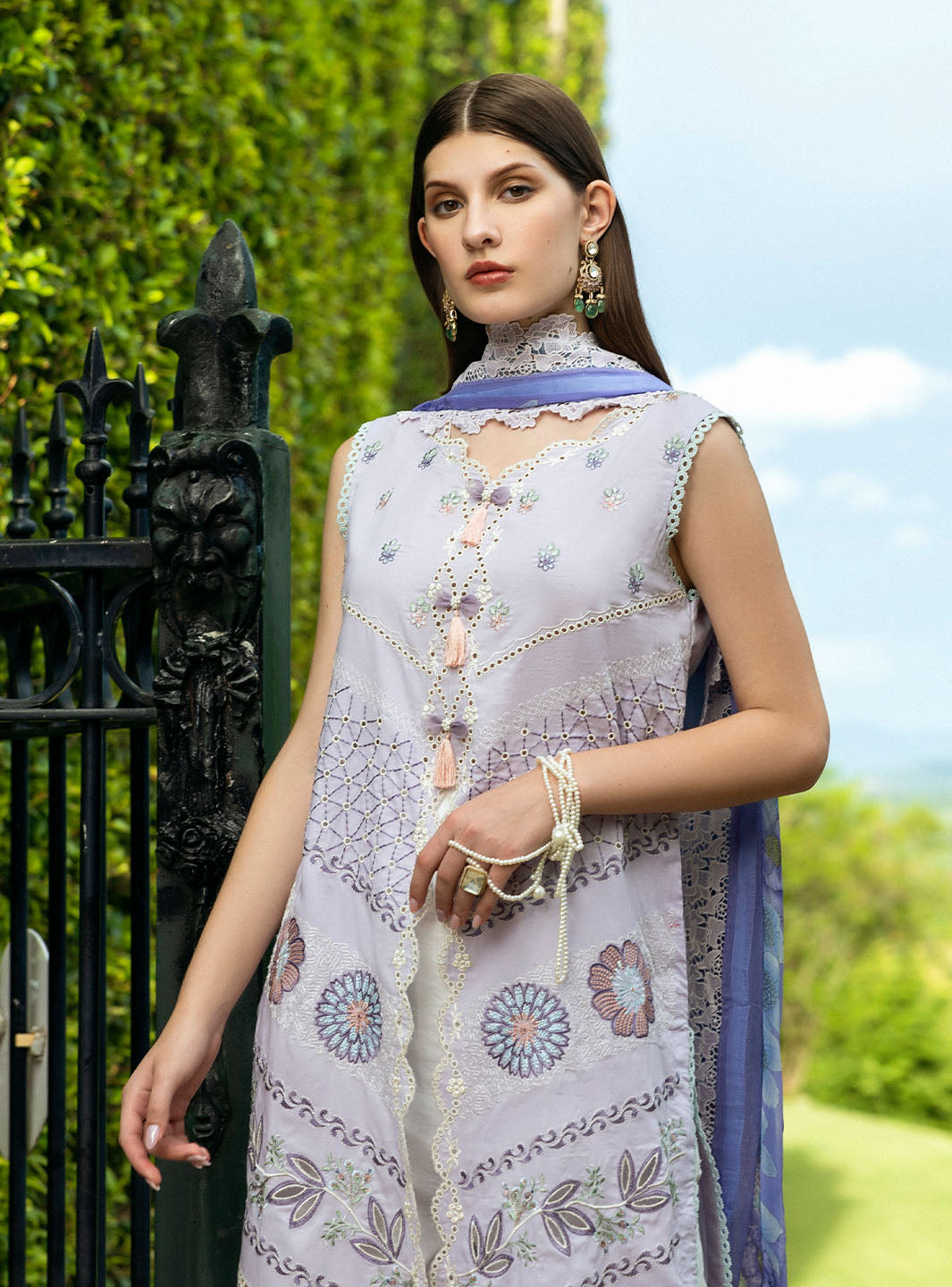 Roheenaz | Flanerie Lawn 25 | Juana-8B - Official Roheenaz stockist in UK - Sakeena London