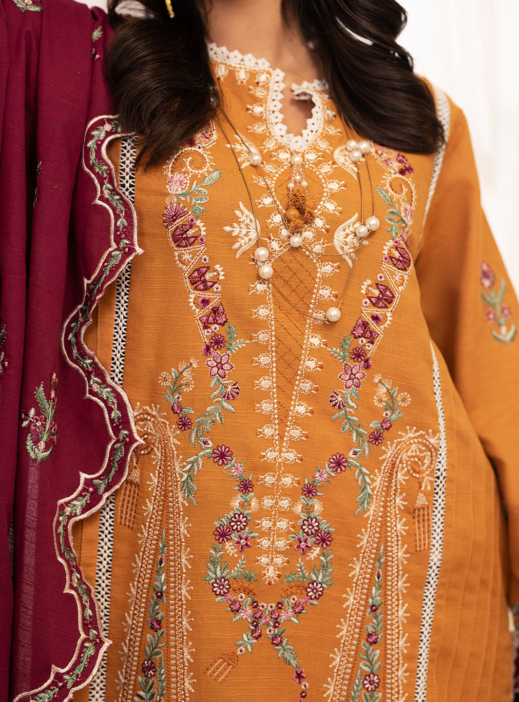 Roheenaz | Meraki Winter Collection | Saffron - Official Roheenaz stockist in UK - Sakeena London