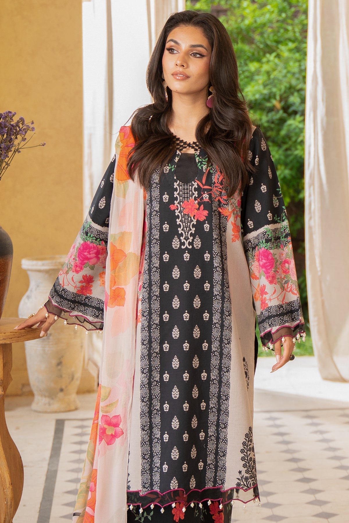 Charizma | Lawn Collection 24 | AS4-49 - Official Charizma stockist in UK - Sakeena London