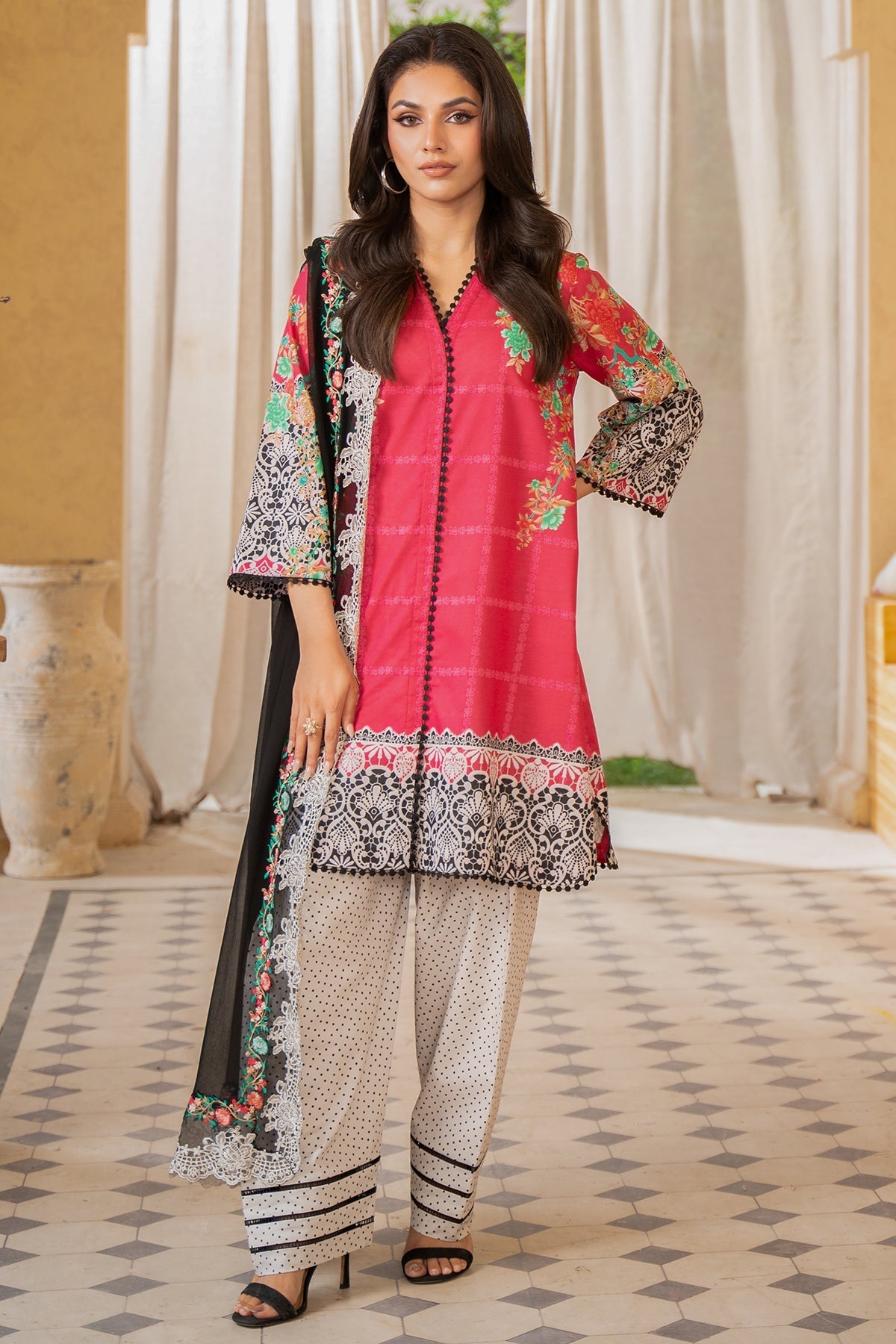 Charizma | Lawn Collection 24 | AS4-39 - Official Charizma stockist in UK - Sakeena London