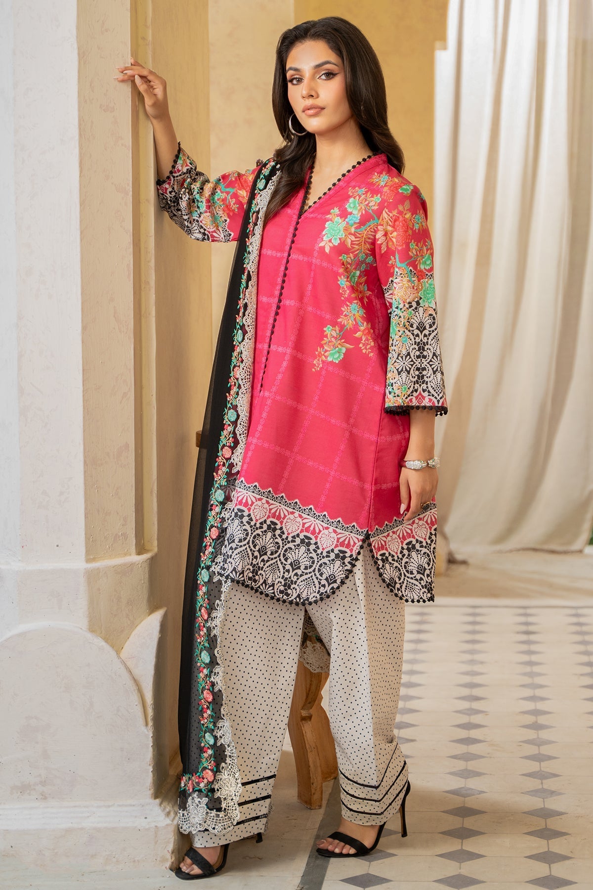 Charizma | Lawn Collection 24 | AS4-39 - Official Charizma stockist in UK - Sakeena London