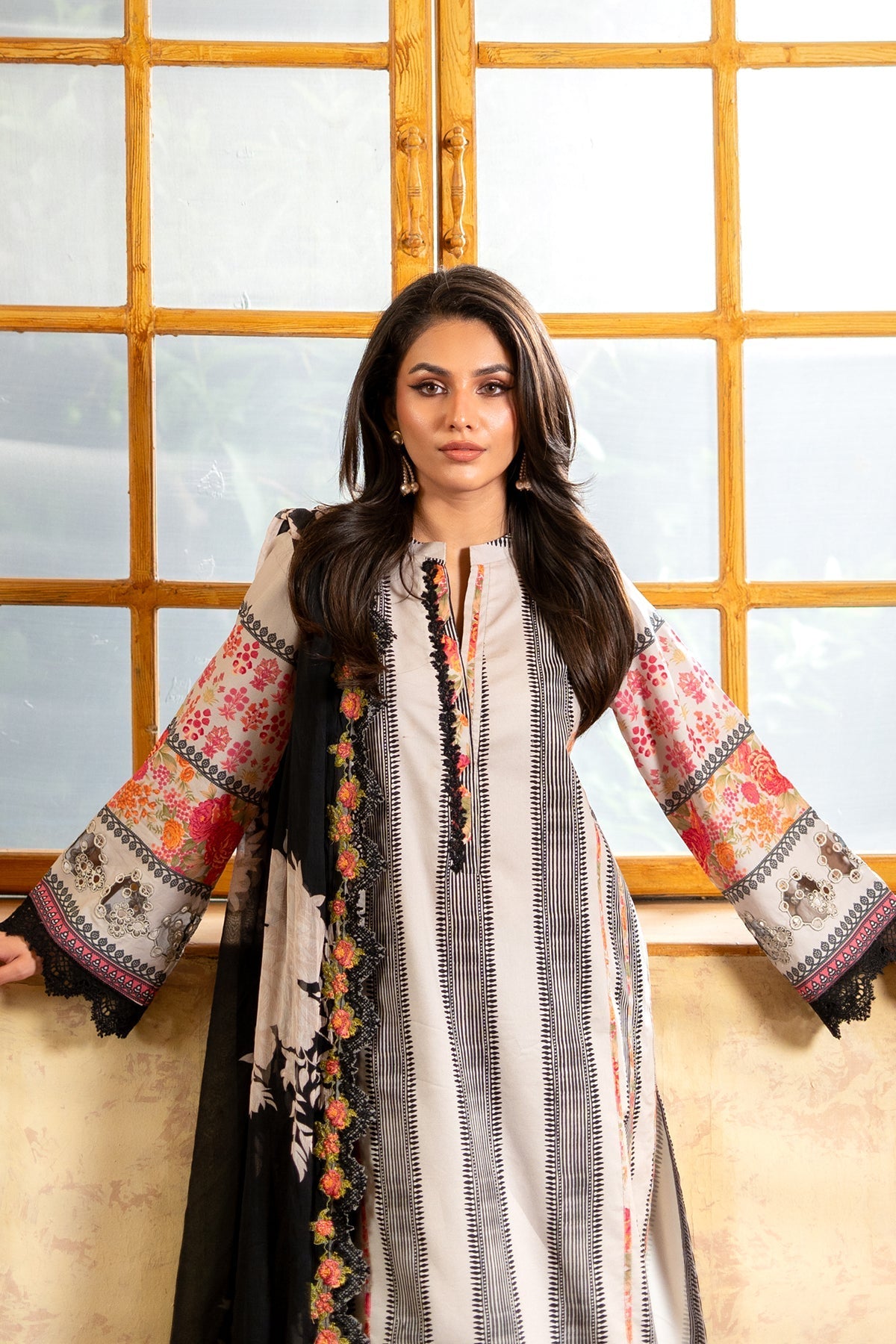 Charizma | Lawn Collection 24 | AS4-35 - Official Charizma stockist in UK - Sakeena London
