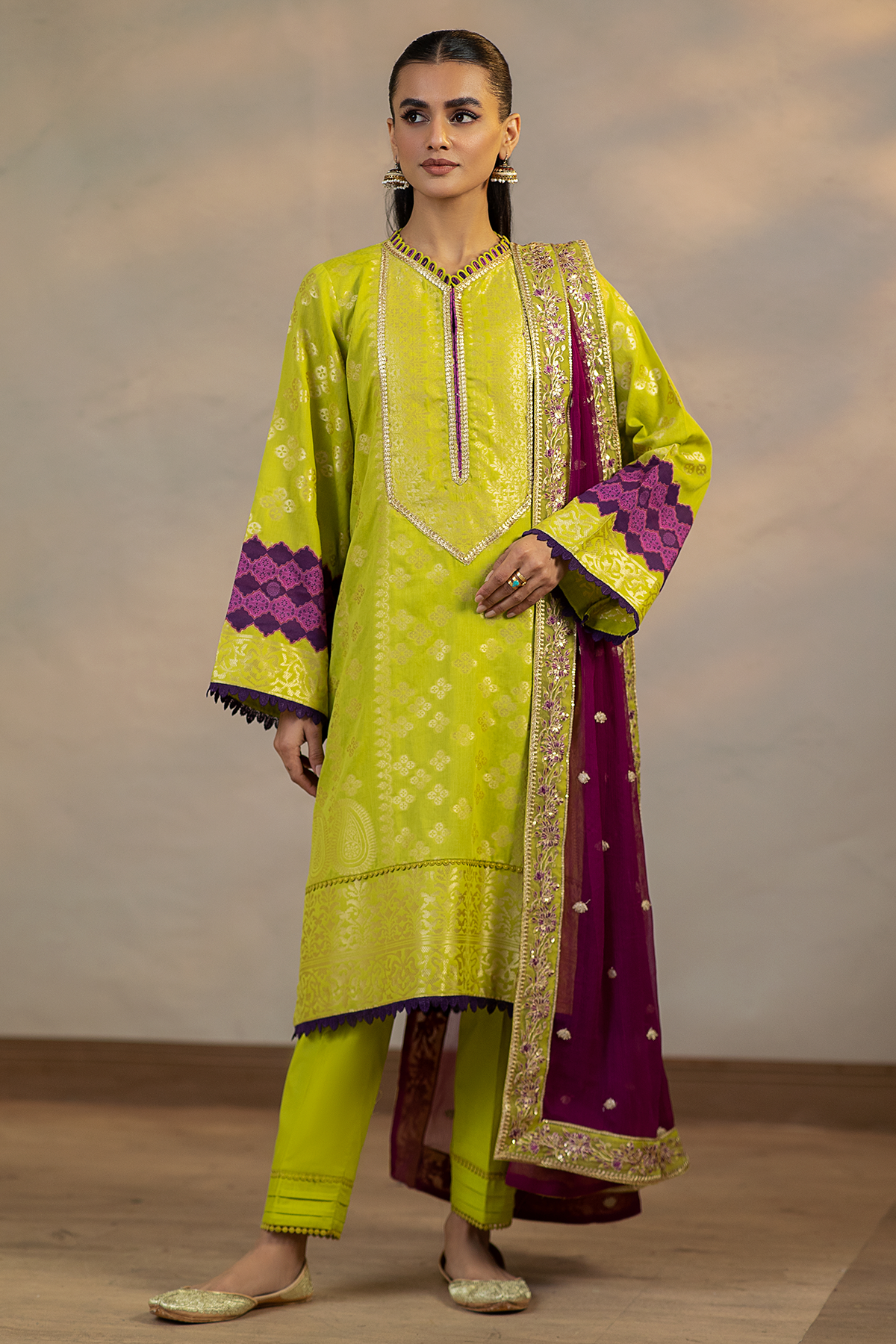 Charizma | Lawn Collection 24 | CJ4-06 - Official Charizma stockist in UK - Sakeena London