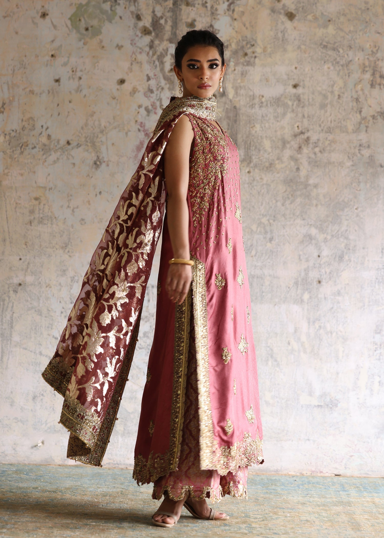 Umsha | Mehfil-e-Rang | Rose Allure - Official Umsha stockist in UK - Sakeena London