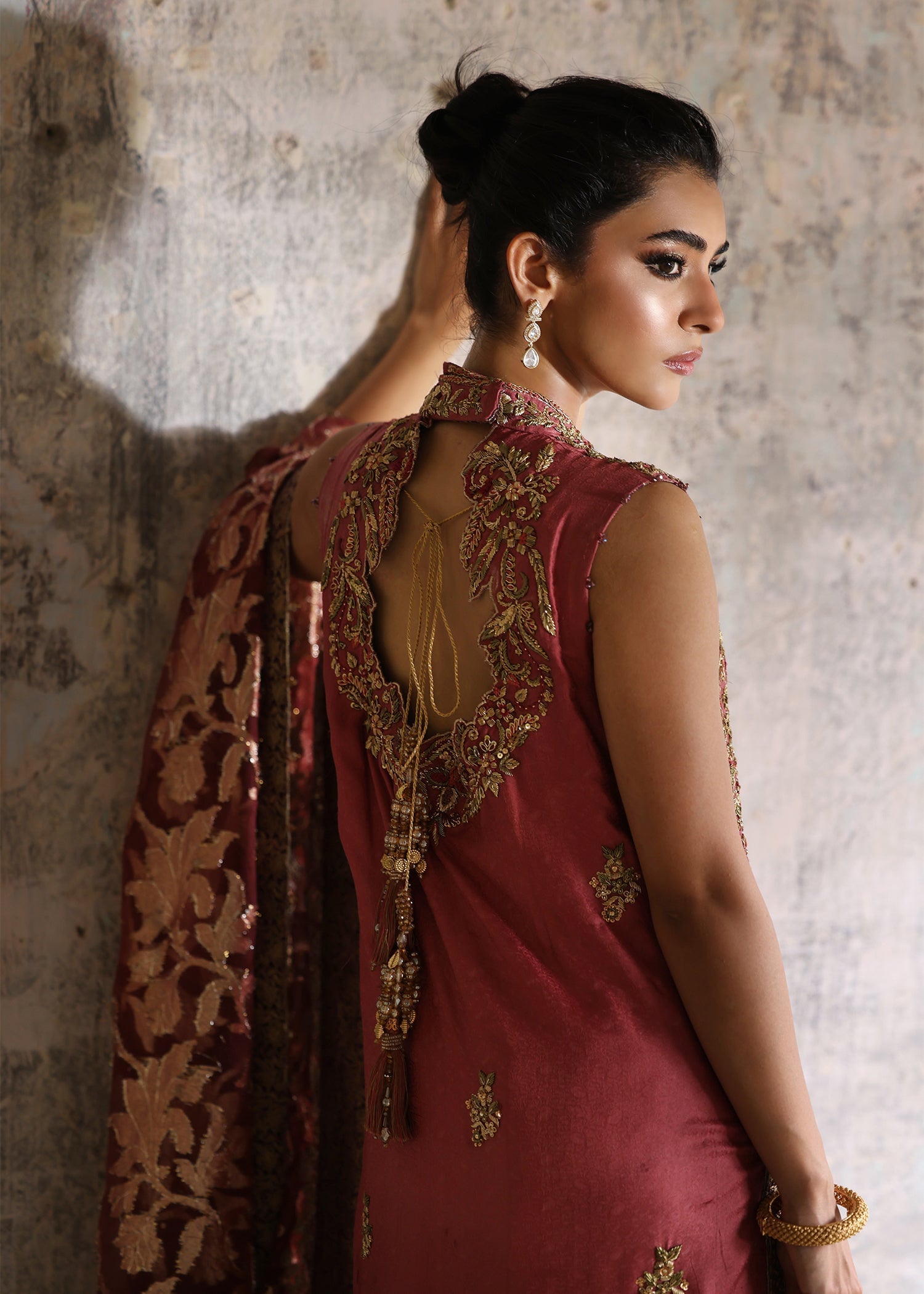 Umsha | Mehfil-e-Rang | Rose Allure - Official Umsha stockist in UK - Sakeena London