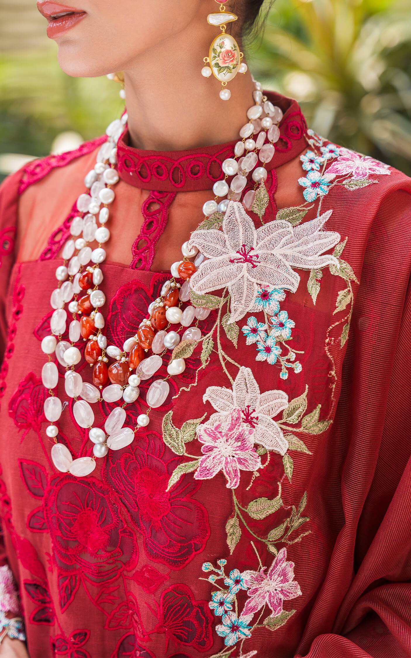 Asifa and Nabeel | Luxury Winter 24 | ROUGE WL-08 - Official Asifa and Nabeel stockist in UK - Sakeena London