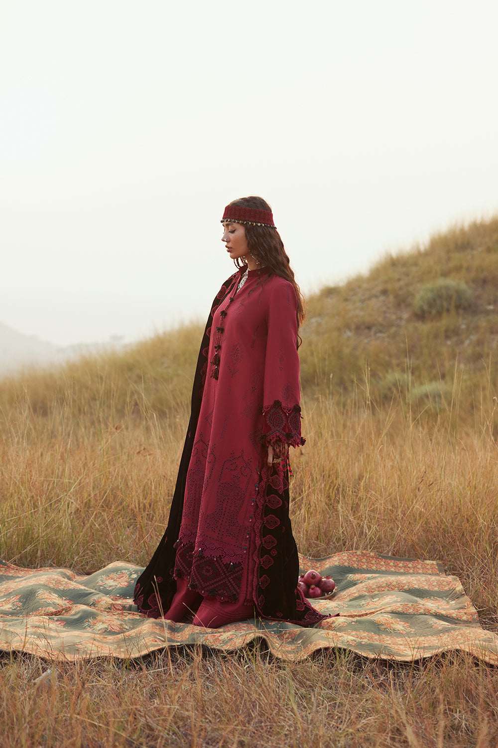 Saira Rizwan | Winter Khaddar 25 | NAZNEEN-SRW25-04 - Official Saira Rizwan stockist in UK - Sakeena London