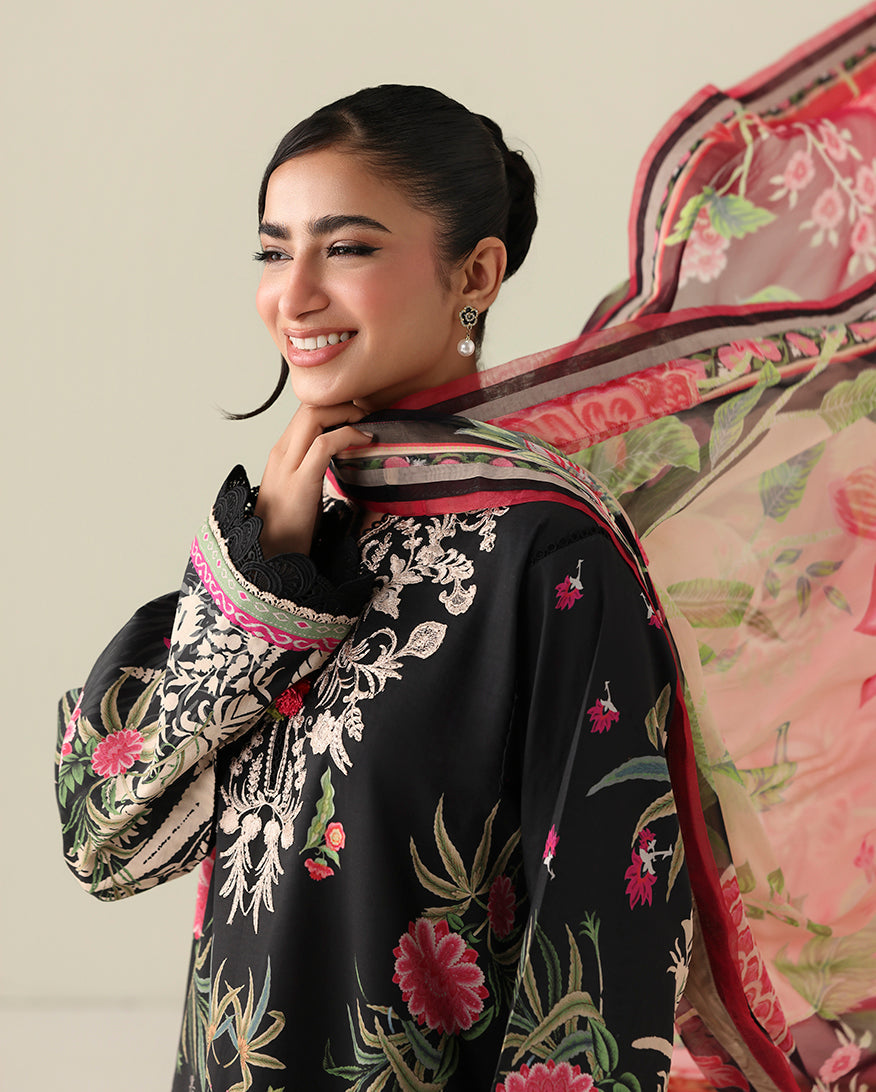 Roheenaz | Rosette Lawn | Radiant Noon