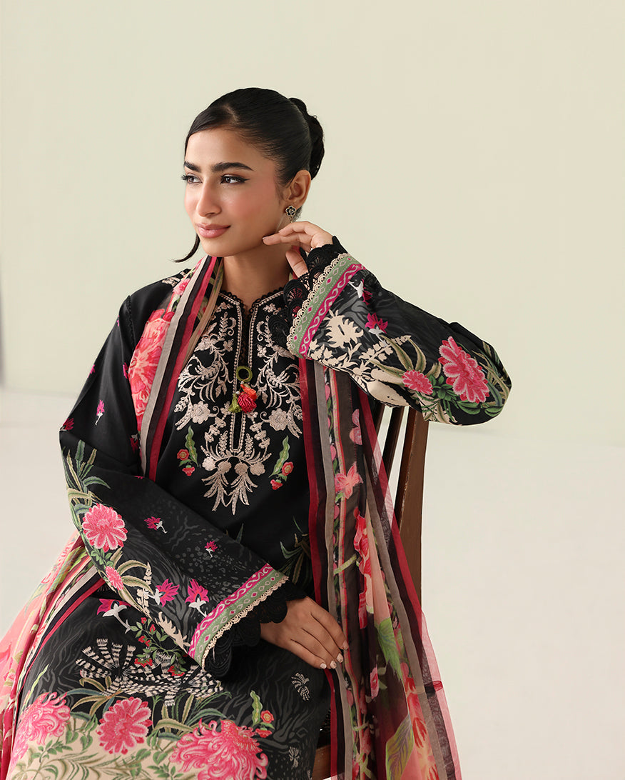 Roheenaz | Rosette Lawn | Radiant Noon