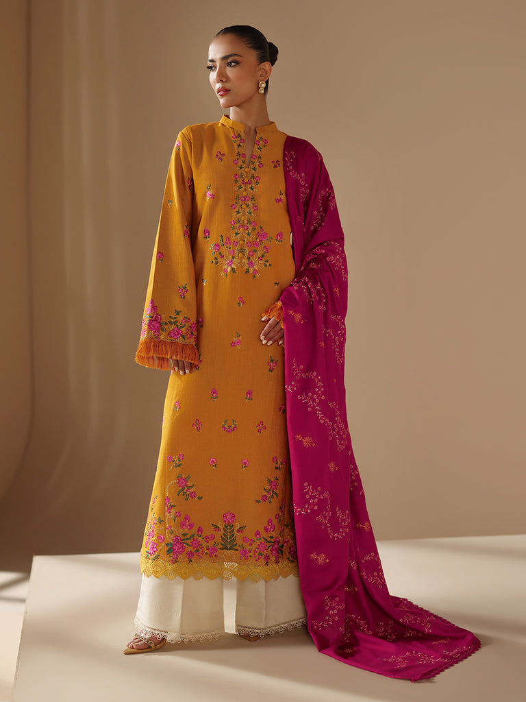 Rajbari | Nissa Embroidered Shawl | Embroidered Shawl Series 12 - Official Rajbari stockist in UK - Sakeena London