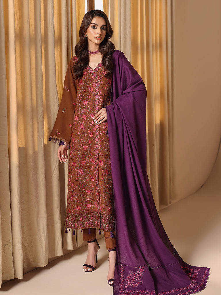 Rajbari | Nissa Embroidered Shawl | Embroidered Shawl Series 09 - Official Rajbari stockist in UK - Sakeena London