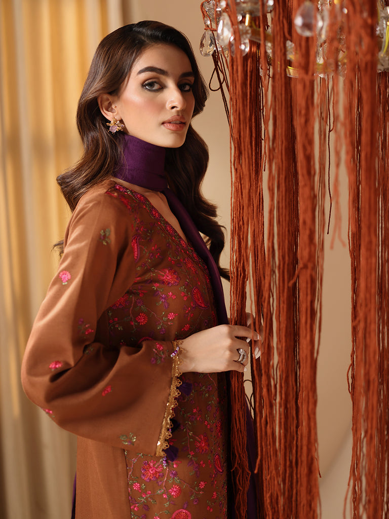 Rajbari | Nissa Embroidered Shawl | Embroidered Shawl Series 09 - Official Rajbari stockist in UK - Sakeena London