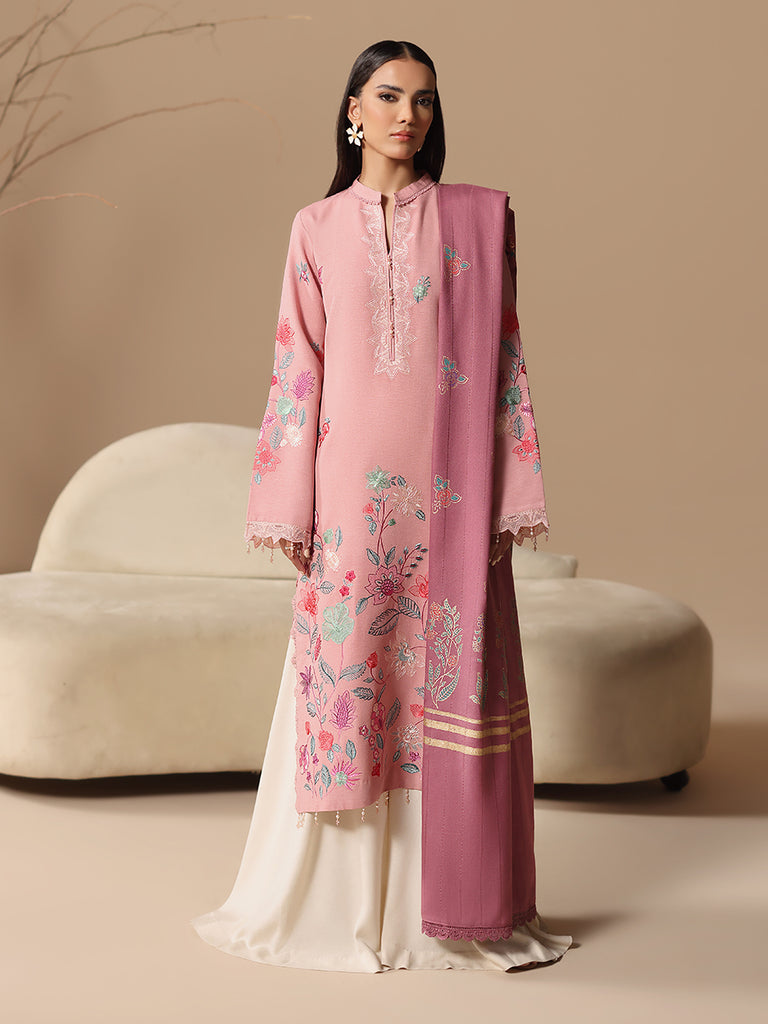 Rajbari | Nissa Embroidered Shawl | Embroidered Shawl Series 07 - Official Rajbari stockist in UK - Sakeena London