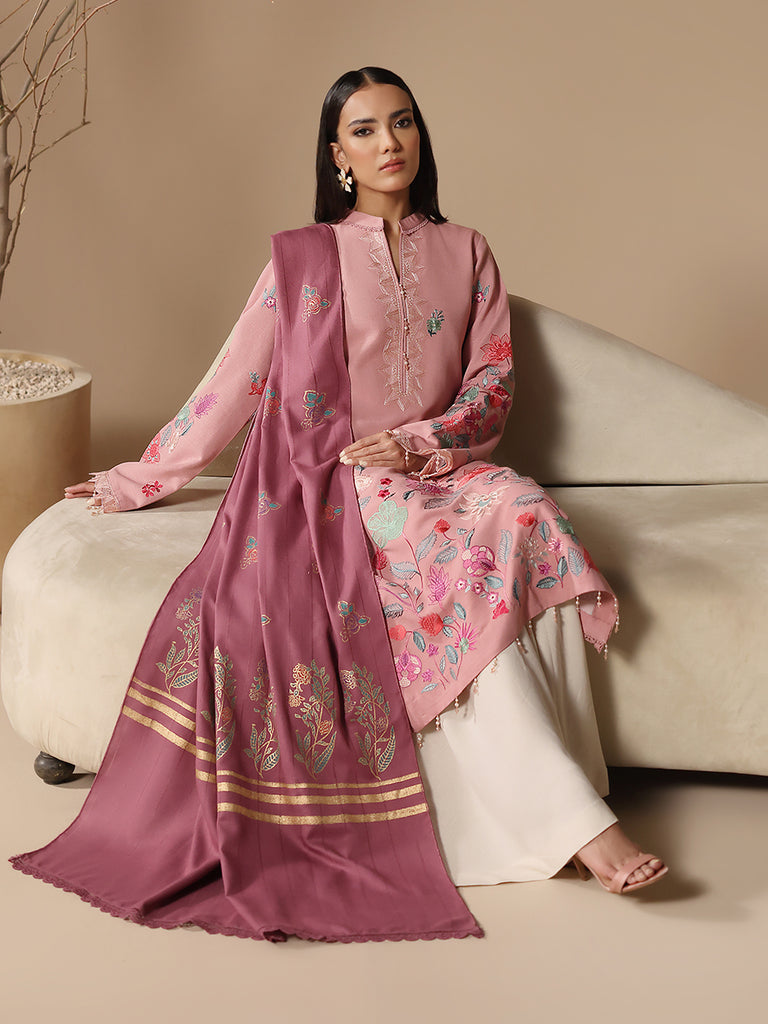 Rajbari | Nissa Embroidered Shawl | Embroidered Shawl Series 07 - Official Rajbari stockist in UK - Sakeena London