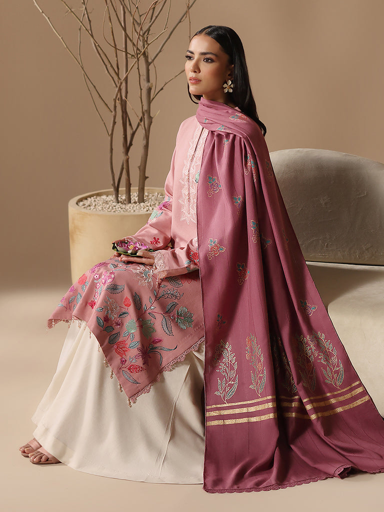 Rajbari | Nissa Embroidered Shawl | Embroidered Shawl Series 07 - Official Rajbari stockist in UK - Sakeena London