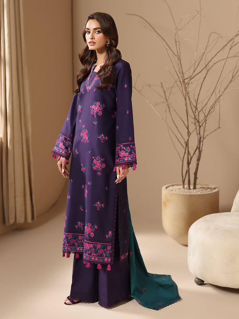 Rajbari | Nissa Embroidered Shawl | Embroidered Shawl Series 06 - Official Rajbari stockist in UK - Sakeena London