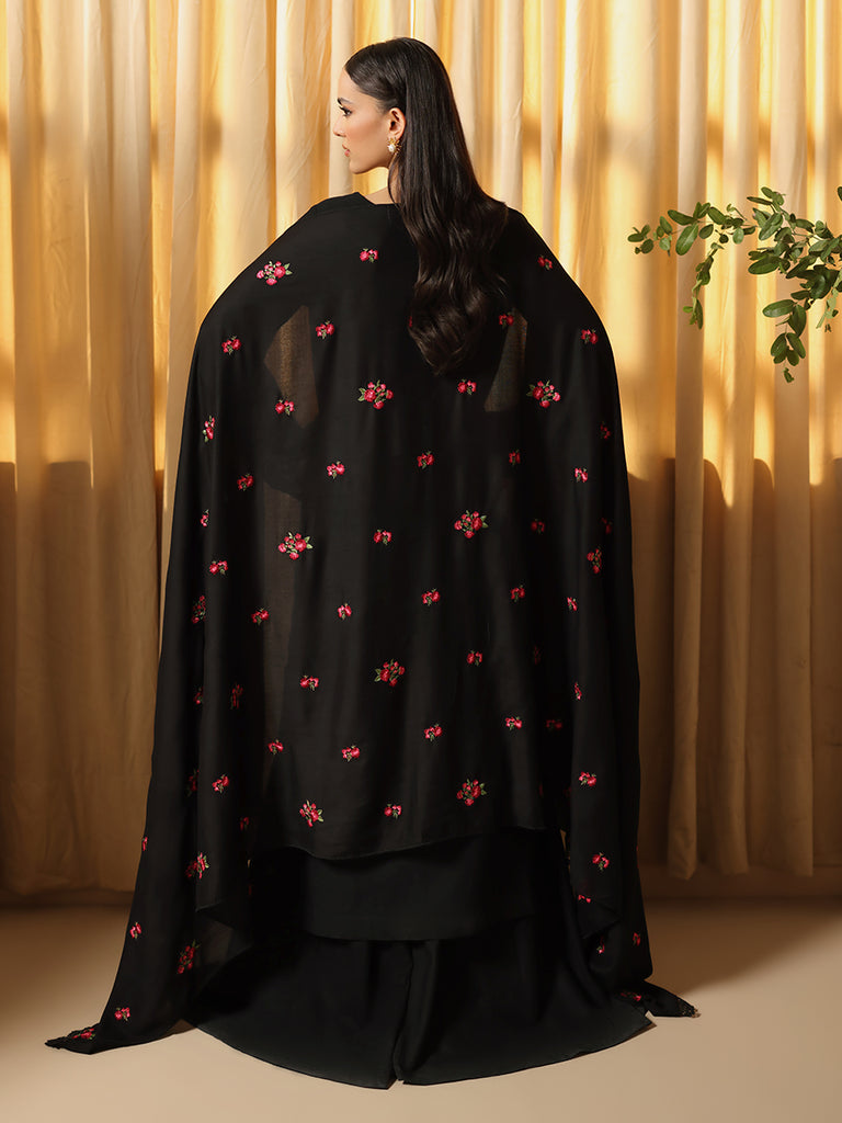 Rajbari | Nissa Embroidered Shawl | Embroidered Shawl Series 10 - Official Rajbari stockist in UK - Sakeena London