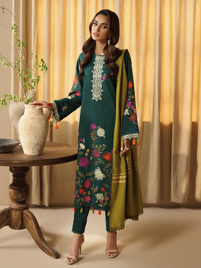 Rajbari | Nissa Embroidered Shawl | Embroidered Shawl Series 11 - Official Rajbari stockist in UK - Sakeena London