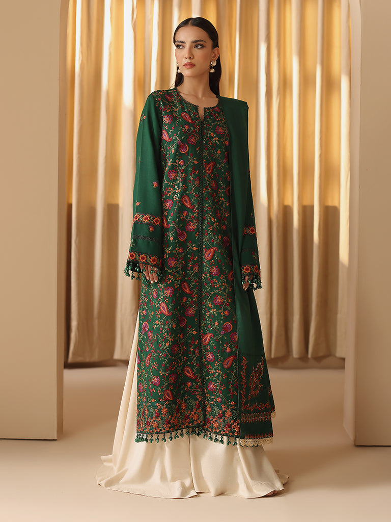 Rajbari | Nissa Embroidered Shawl | Embroidered Shawl Series 03 - Official Rajbari stockist in UK - Sakeena London