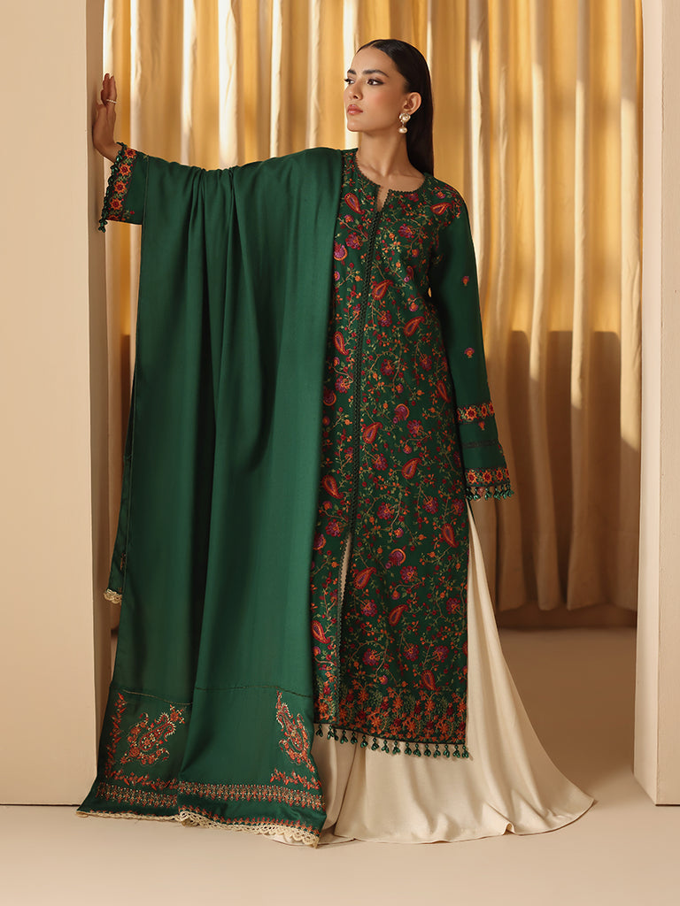 Rajbari | Nissa Embroidered Shawl | Embroidered Shawl Series 03 - Official Rajbari stockist in UK - Sakeena London