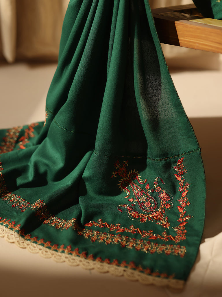 Rajbari | Nissa Embroidered Shawl | Embroidered Shawl Series 03 - Official Rajbari stockist in UK - Sakeena London