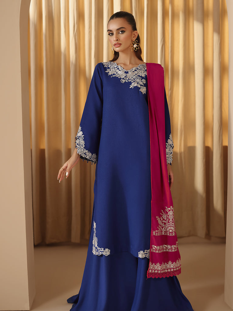 Rajbari | Nissa Embroidered Shawl | Embroidered Shawl Series 14 - Official Rajbari stockist in UK - Sakeena London