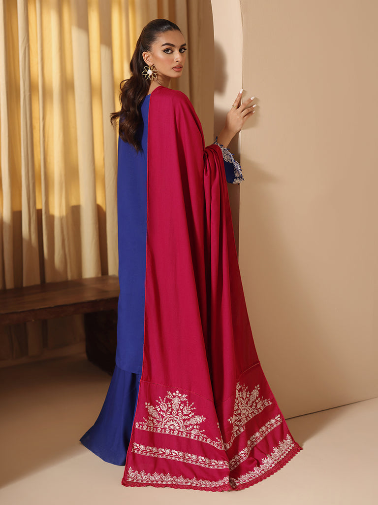 Rajbari | Nissa Embroidered Shawl | Embroidered Shawl Series 14 - Official Rajbari stockist in UK - Sakeena London