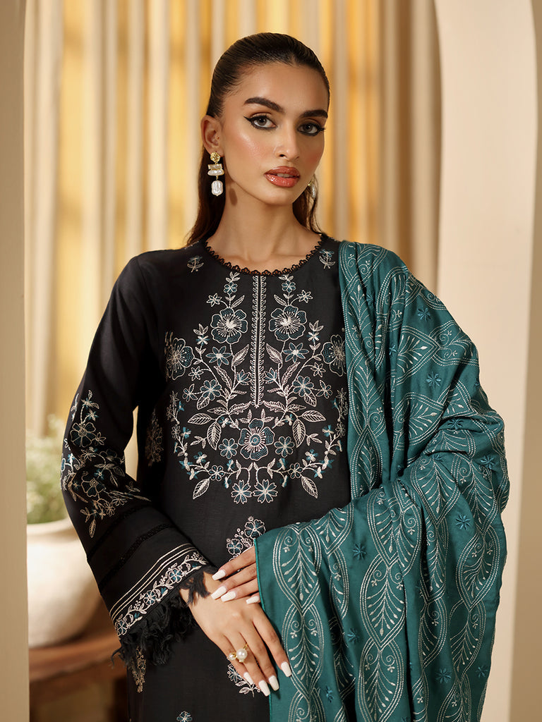 Rajbari | Nissa Embroidered Shawl | Embroidered Shawl Series 13 - Official Rajbari stockist in UK - Sakeena London