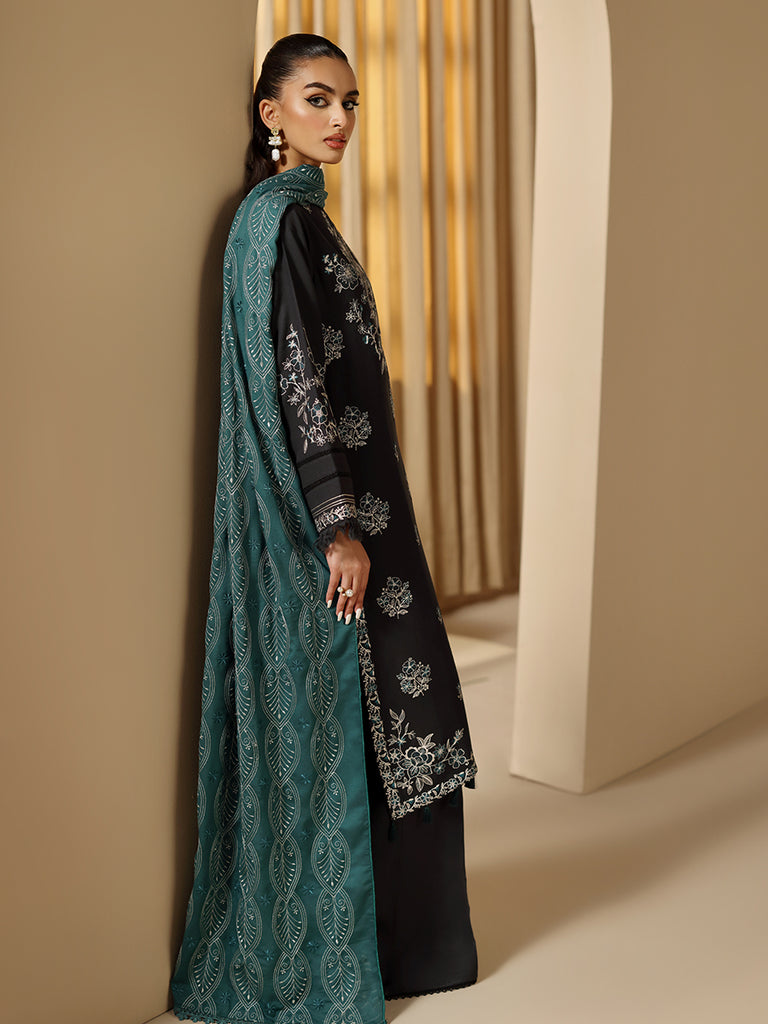 Rajbari | Nissa Embroidered Shawl | Embroidered Shawl Series 13 - Official Rajbari stockist in UK - Sakeena London