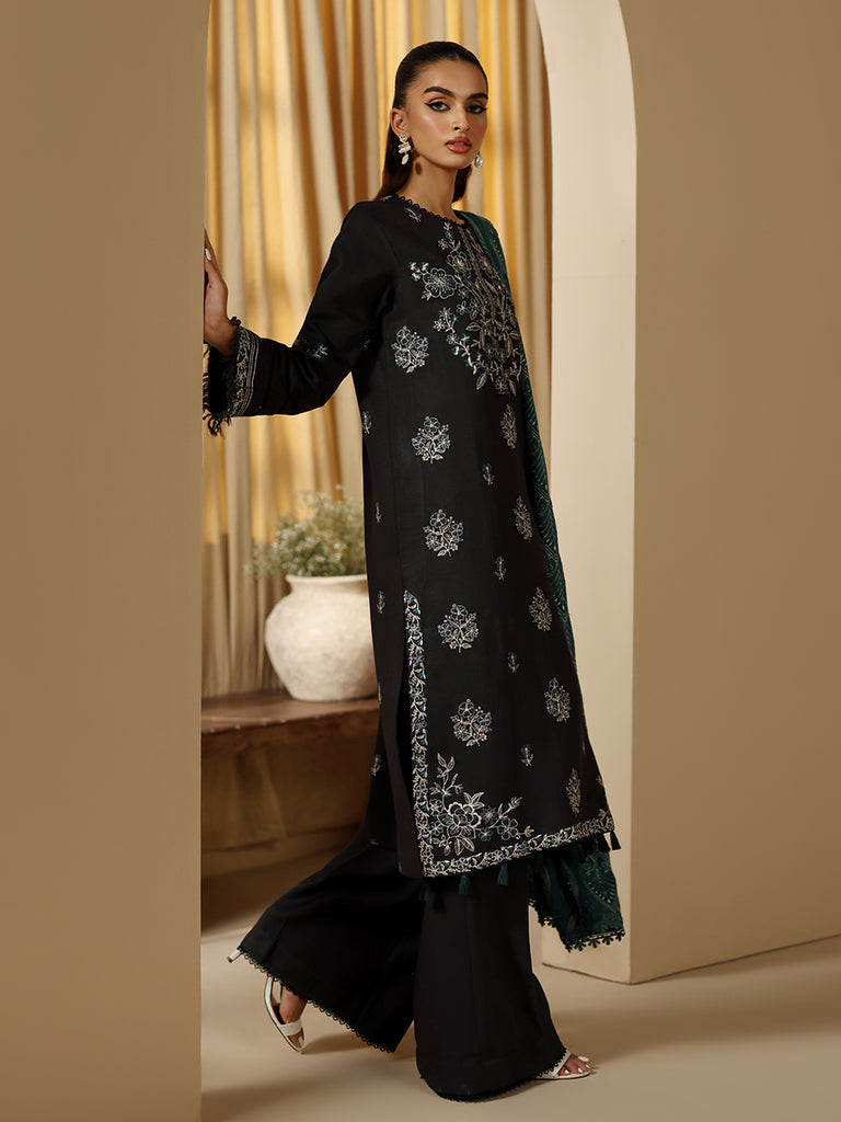 Rajbari | Nissa Embroidered Shawl | Embroidered Shawl Series 13 - Official Rajbari stockist in UK - Sakeena London