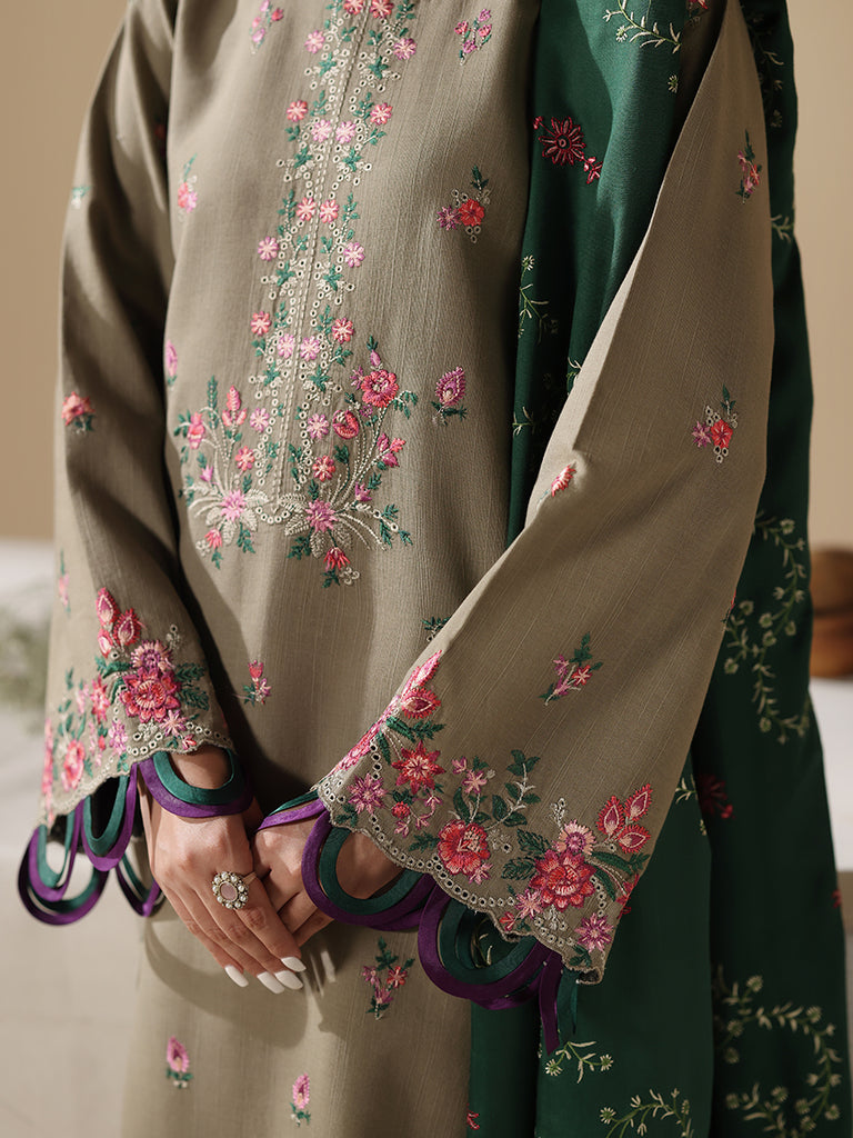 Rajbari | Nissa Embroidered Shawl | Embroidered Shawl Series 05 - Official Rajbari stockist in UK - Sakeena London