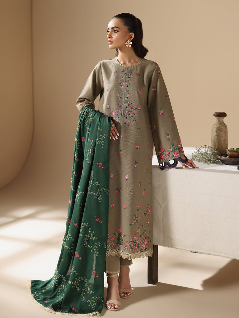 Rajbari | Nissa Embroidered Shawl | Embroidered Shawl Series 05 - Official Rajbari stockist in UK - Sakeena London