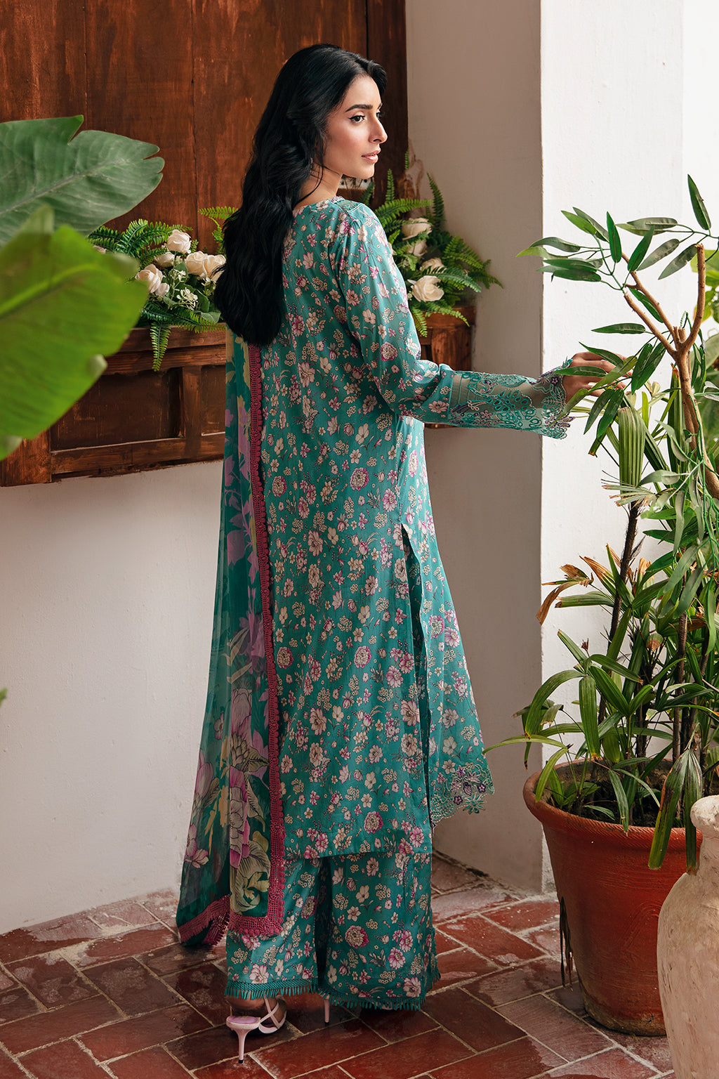 Ramsha | Rangrez Lawn Collection | N-402 - Official Ramsha stockist in UK - Sakeena London