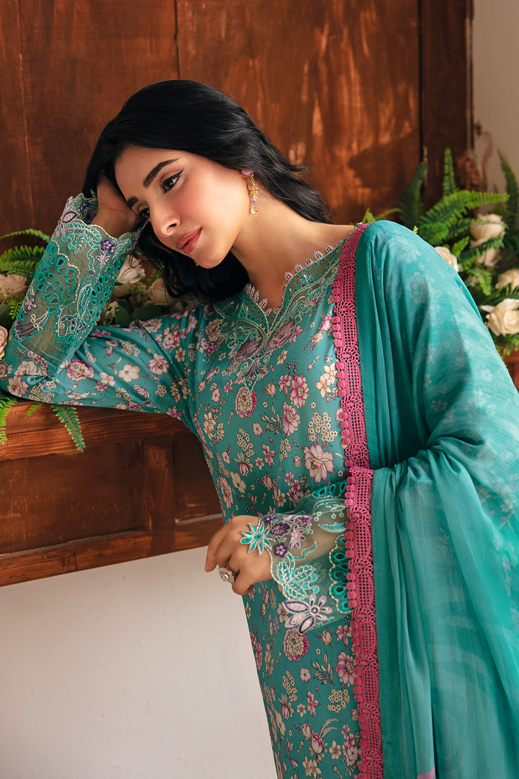 Ramsha | Rangrez Lawn Collection | N-402 - Official Ramsha stockist in UK - Sakeena London