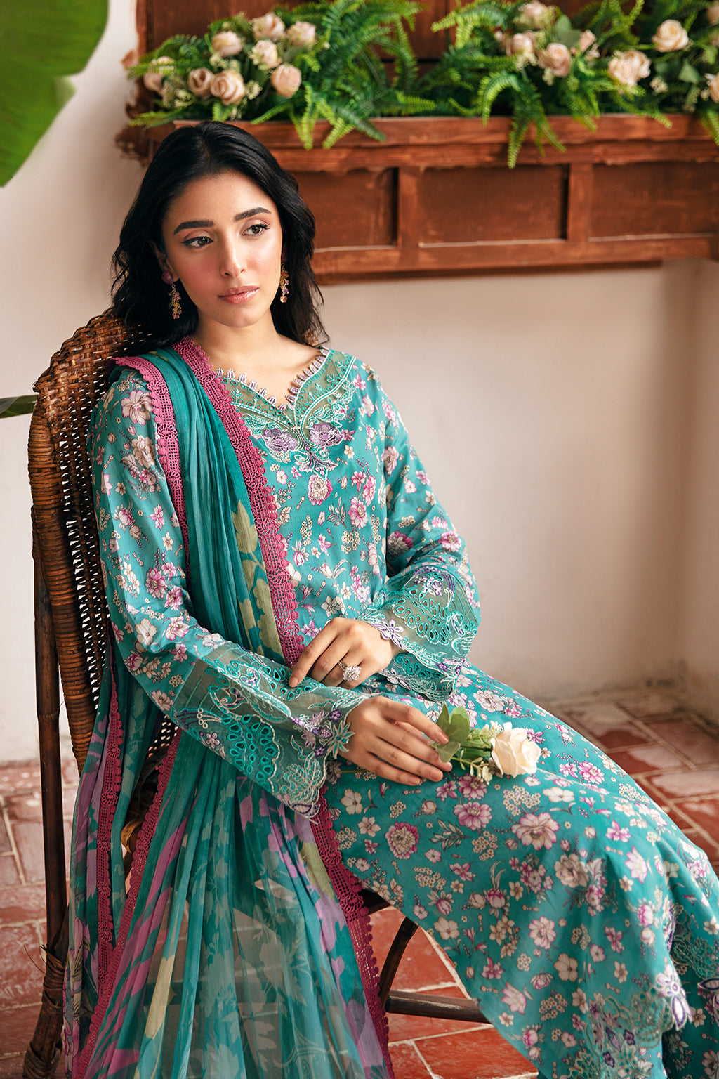 Ramsha | Rangrez Lawn Collection | N-402 - Official Ramsha stockist in UK - Sakeena London