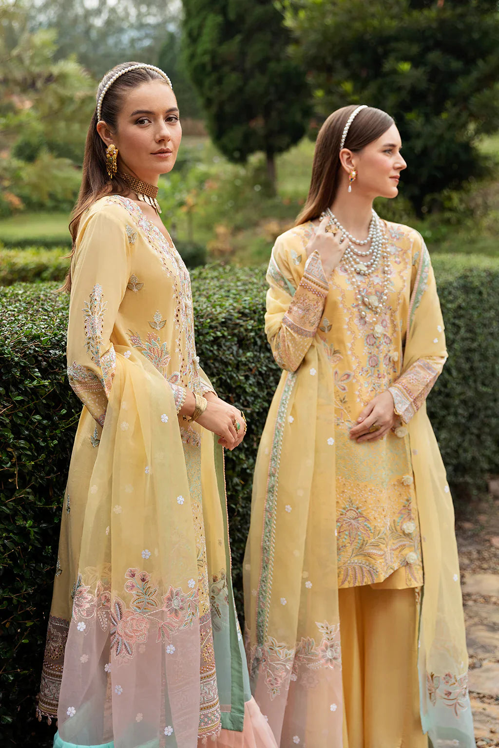Ramsha | Andaz Collection | MELLOW YELLOW - Official Ramsha stockist in UK - Sakeena London