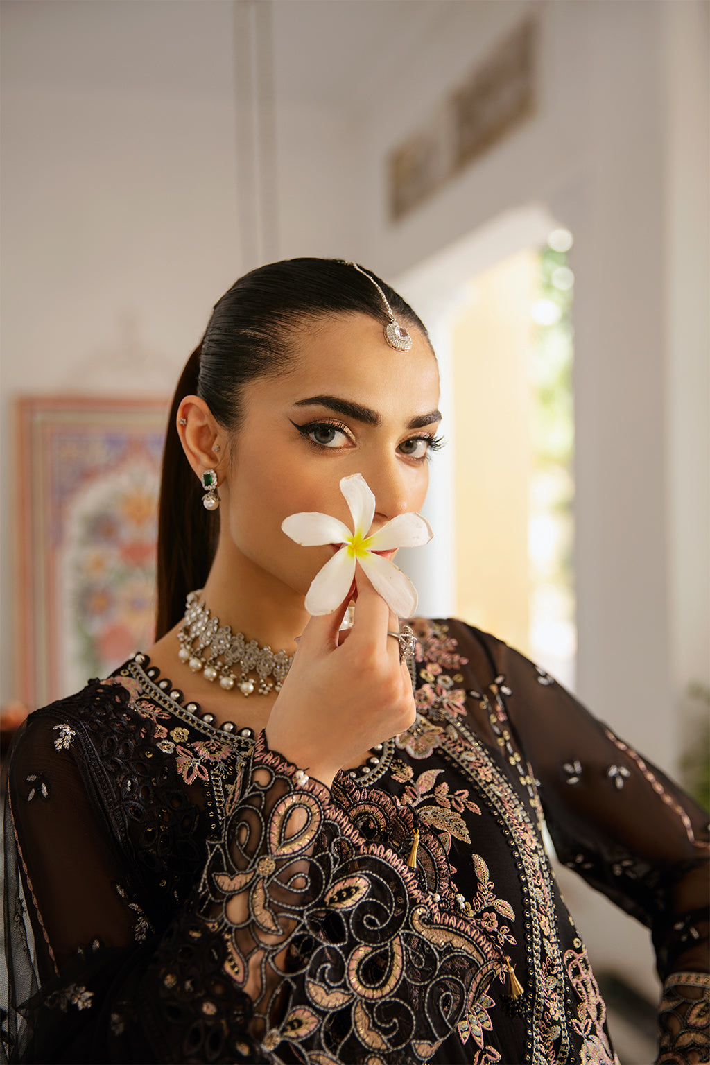 Ramsha | Dastak Luxury Chiffon Collection | Q-106 - Official Ramsha stockist in UK - Sakeena London
