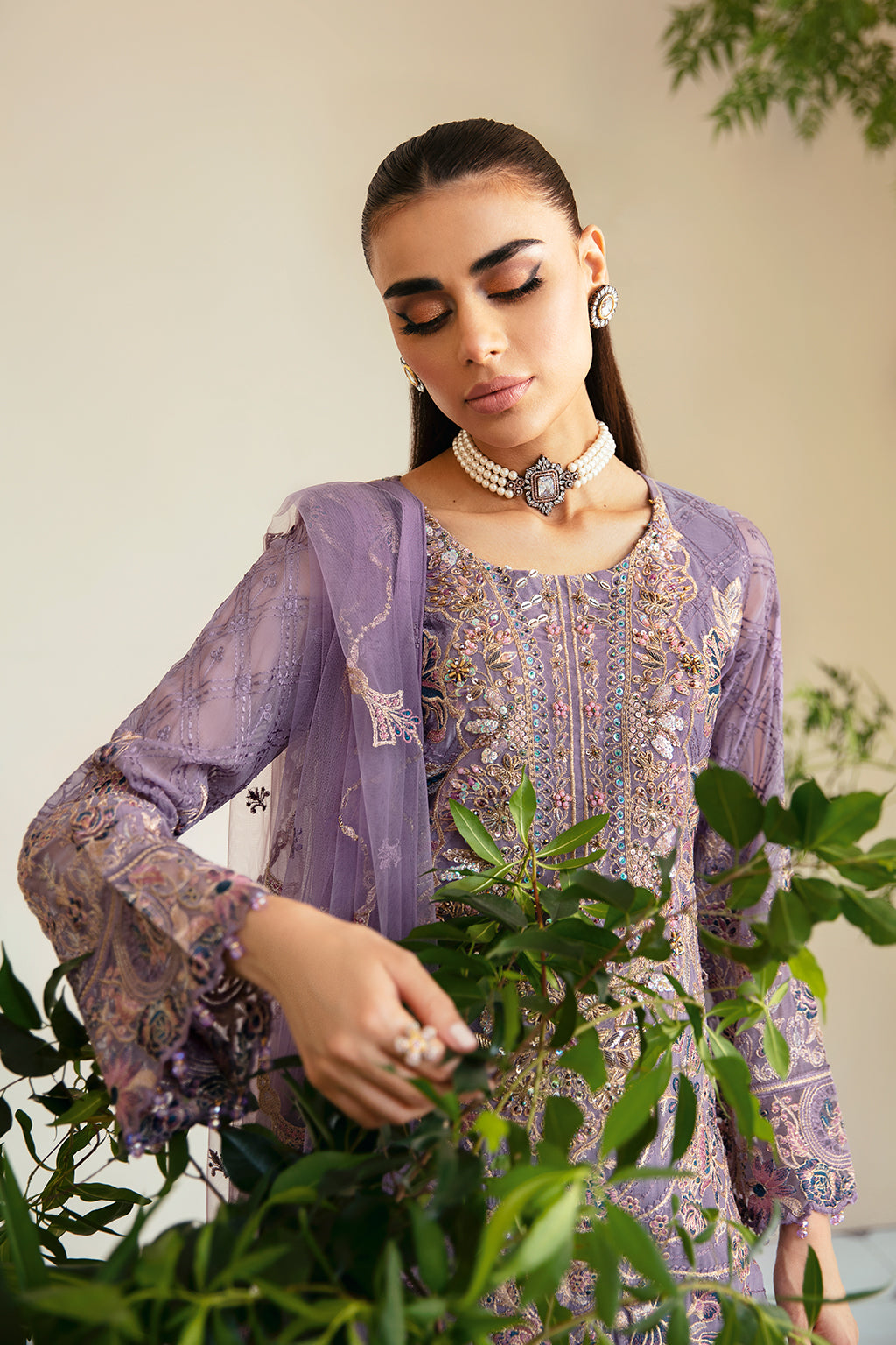 Ramsha | Dastoor Chiffon | P-104 - Official Ramsha stockist in UK - Sakeena London