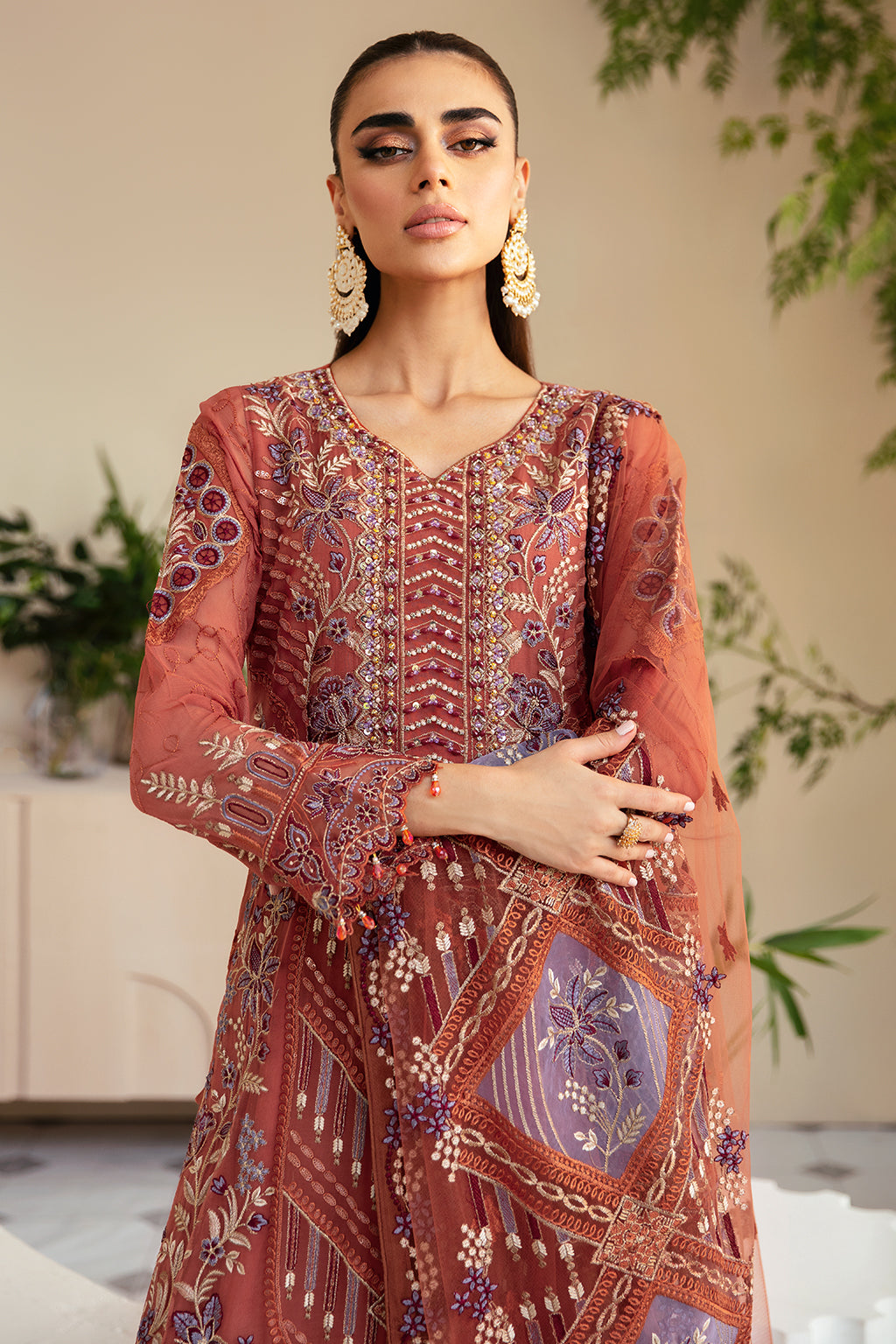 Ramsha | Dastoor Chiffon | P-109 - Official Ramsha stockist in UK - Sakeena London