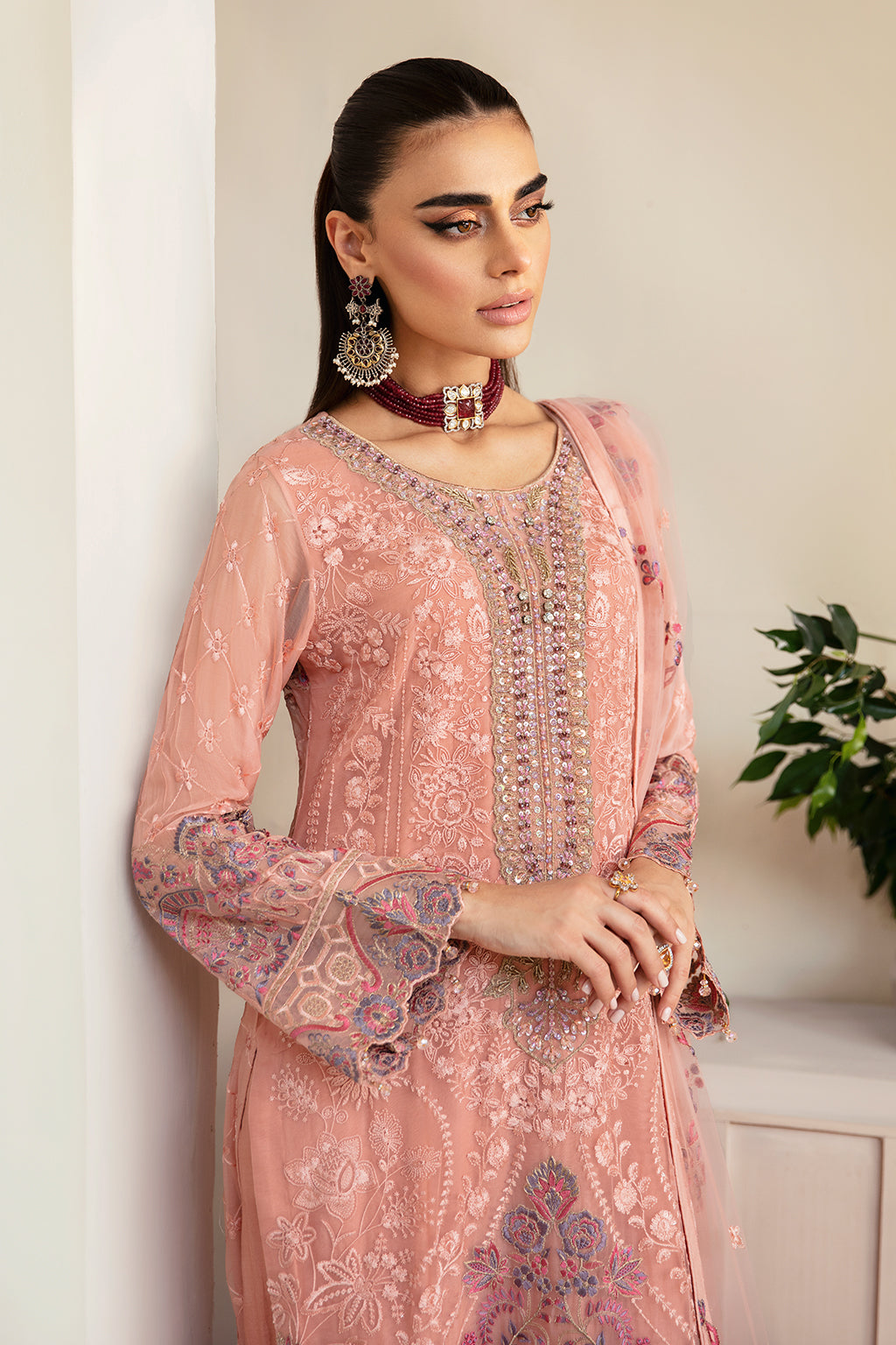 Ramsha | Dastoor Chiffon | P-101 - Official Ramsha stockist in UK - Sakeena London