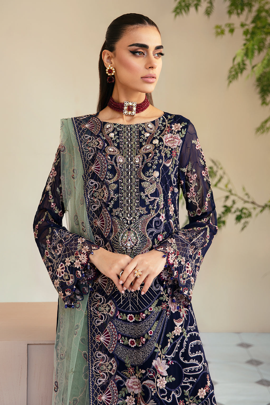 Ramsha | Dastoor Chiffon | P-110 - Official Ramsha stockist in UK - Sakeena London