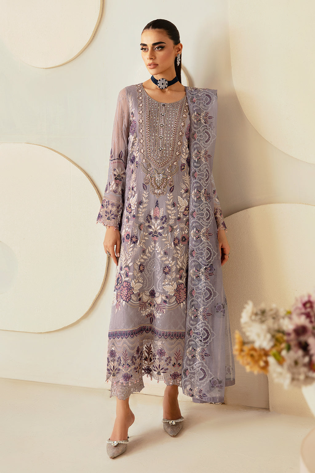 Ramsha | Dastoor Chiffon | P-108 - Official Ramsha stockist in UK - Sakeena London