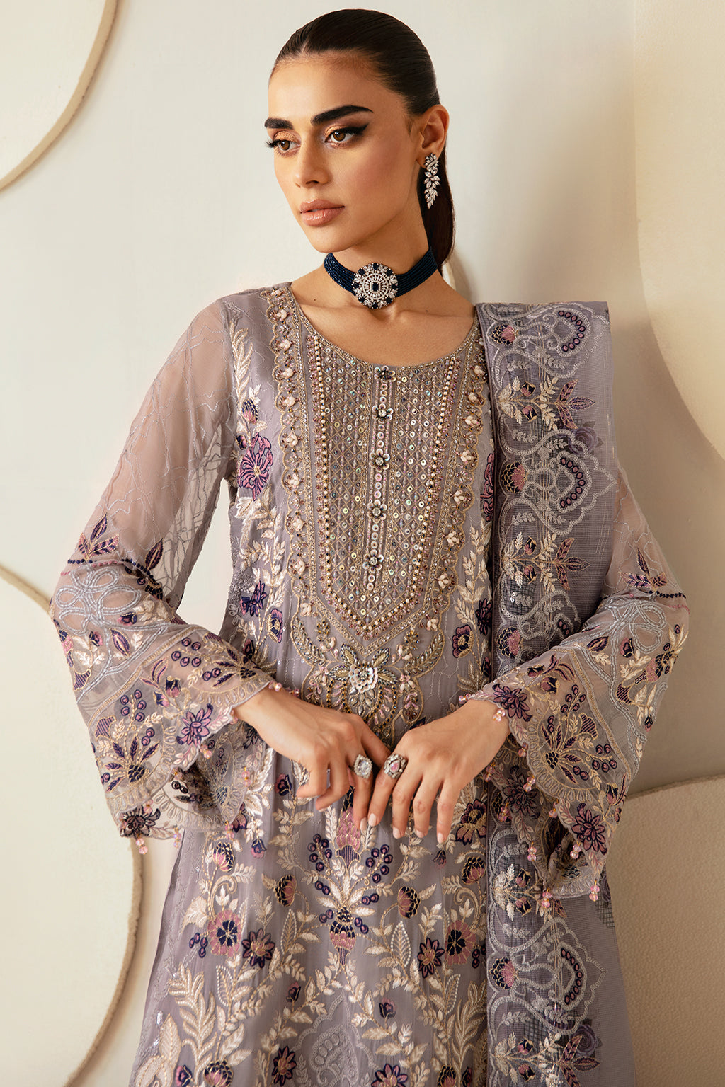 Ramsha | Dastoor Chiffon | P-108 - Official Ramsha stockist in UK - Sakeena London