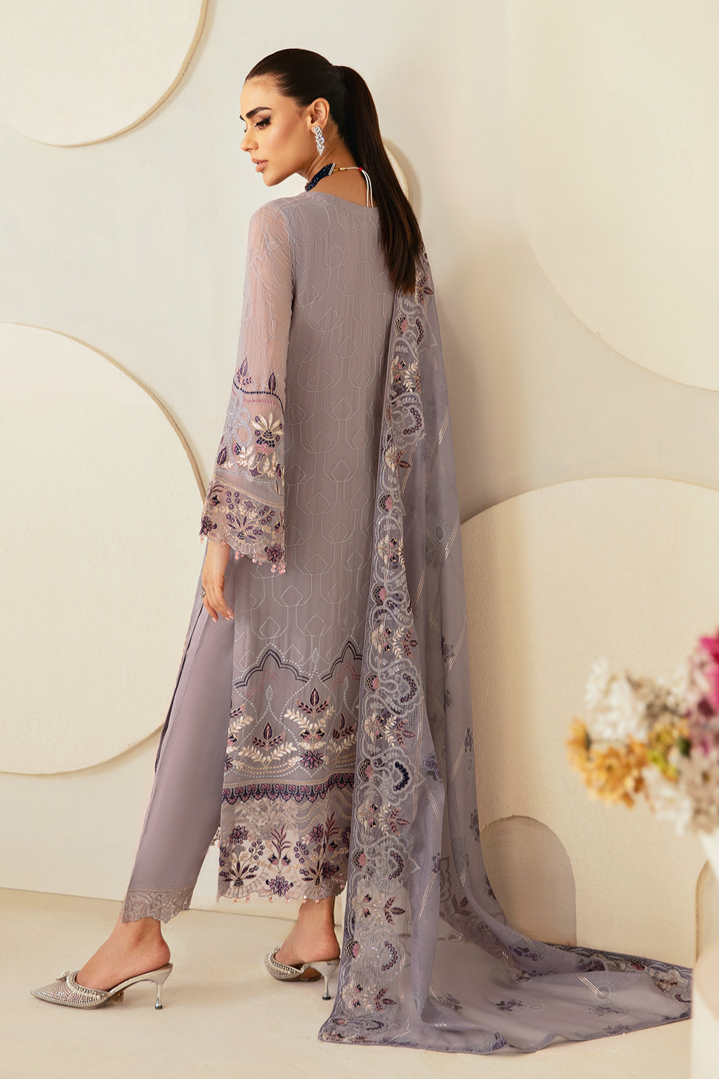 Ramsha | Dastoor Chiffon | P-108 - Official Ramsha stockist in UK - Sakeena London