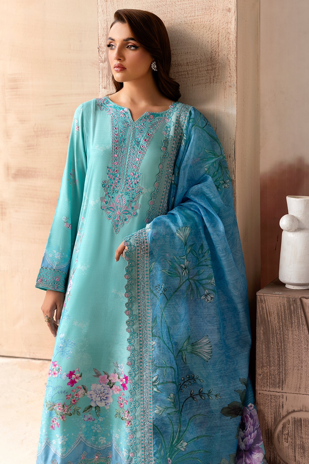 Ramsha | Riwaj Viscose | J-507 - Official Ramsha stockist in UK - Sakeena London