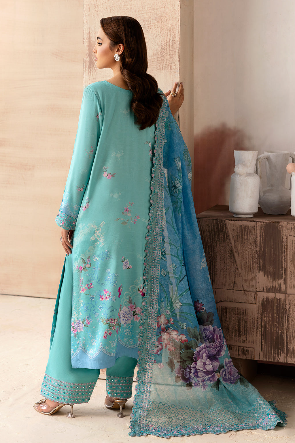 Ramsha | Riwaj Viscose | J-507 - Official Ramsha stockist in UK - Sakeena London