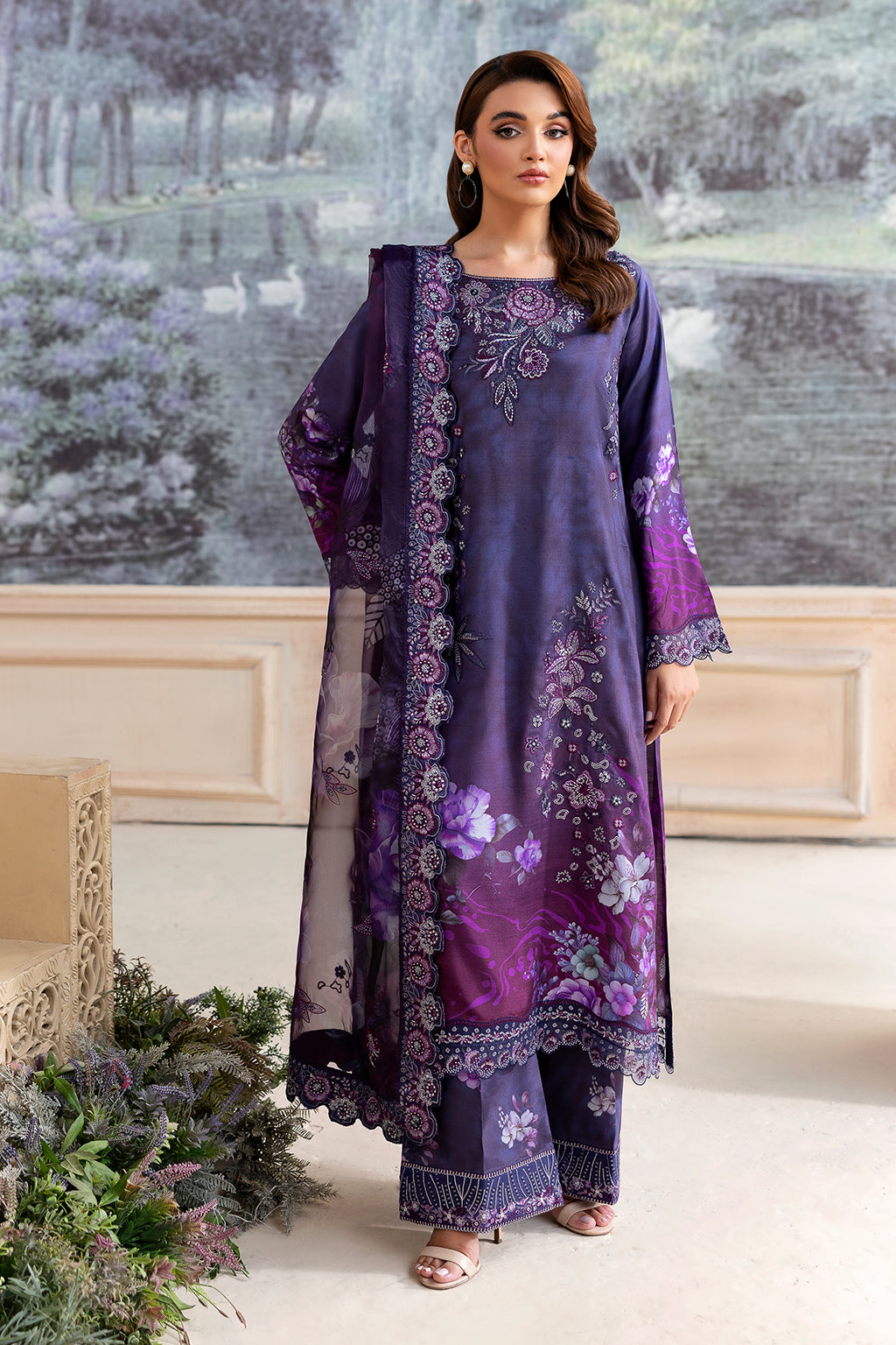 Ramsha | Riwaj Viscose | J-506 - Official Ramsha stockist in UK - Sakeena London